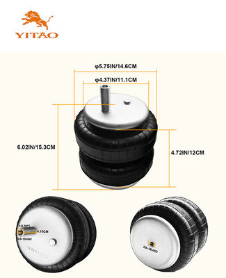 Luftfederungs-Kit passend für 2007-2021 Toyota Tundra 2WD/4WD W217602445 TR2445