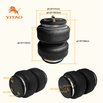 Air Spring Suspension Kit 88289 Fits 2014-2021 Dodge RAM 2500